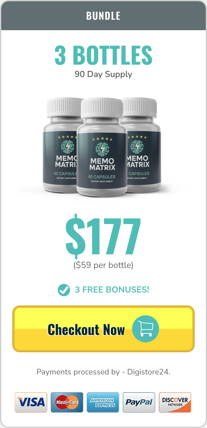 Memo Matrix 90 day supply